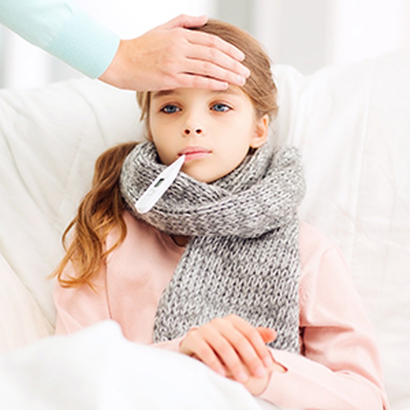 Prevenir los resfriados en niños