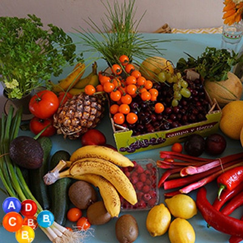 Las vitaminas que encontramos en los alimentos