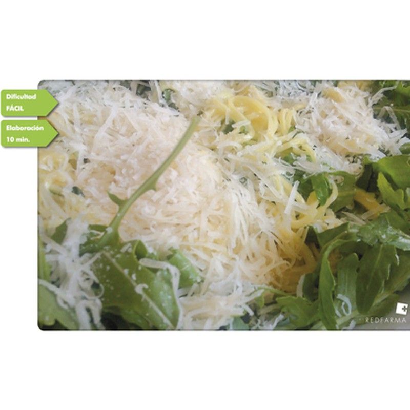 Pasta con rúcula