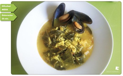 Arroz con mejillones