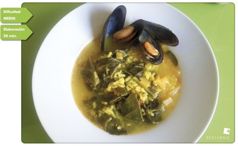Arroz con mejillones