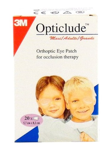 3M Opticlude grande 20 parches