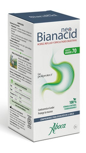 Aboca Neobianacid acidez 70 comprimidos