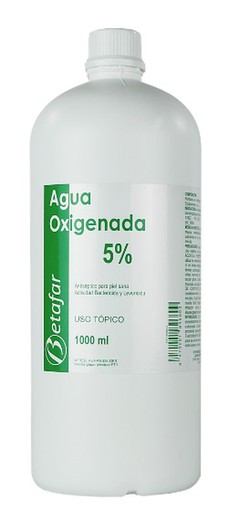 Agua Oxigenada 5% 1L Betafar