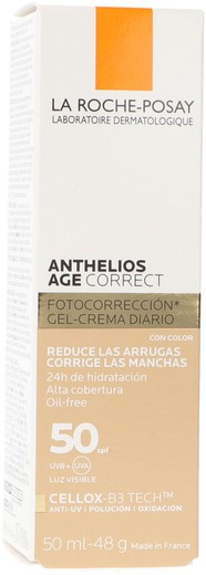 Anthelios Gel-Crema Age Correct Color Spf 50 50Ml