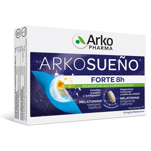 ArkoSueño Forte 8H Cronoliberación 30 comprimidos