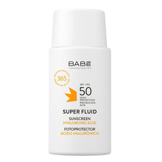 Babe Super Fluid Facial con Ácido Hialurónico SPF 50 50ml