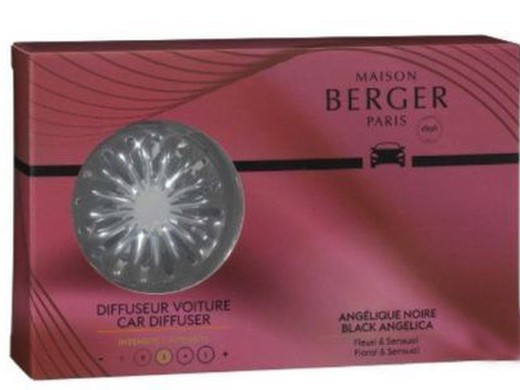 Berger Difusor Coche Duality Black Angelica