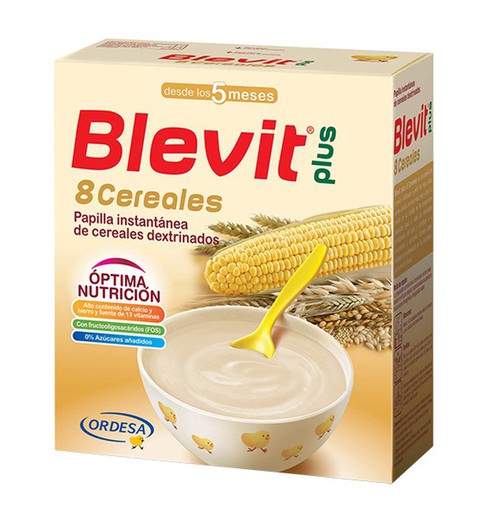 Blevit Plus 8 Cereales +5M 1Kg