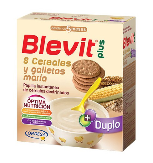 Blevit Plus 8 Cereales Galletas 600g