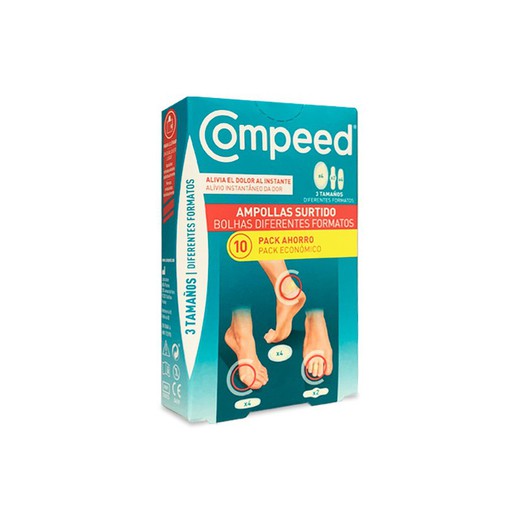 Compeed Ampollas Pack Ahorro Mixto 10ud