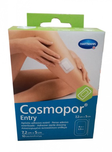 Cosmopor Entry 7.2X5cm  P10 Steril