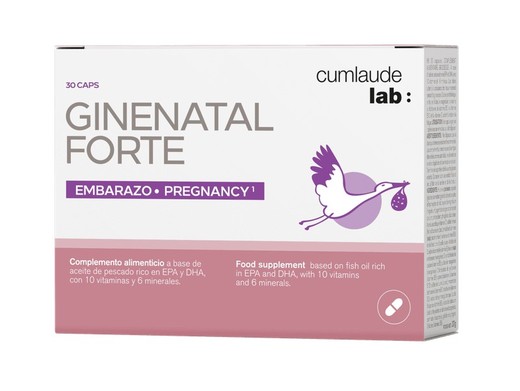 Cumlaude Ginenatal forte embarazo 30 cápsulas