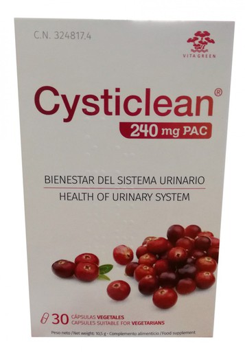 Cysticlean 240mg PAC 30 cápsulas