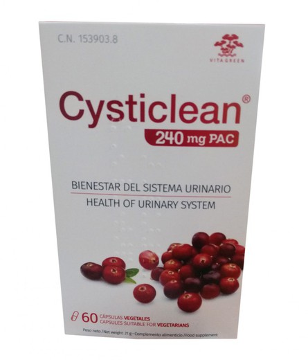 Cysticlean 240mg PAC 60 cápsulas