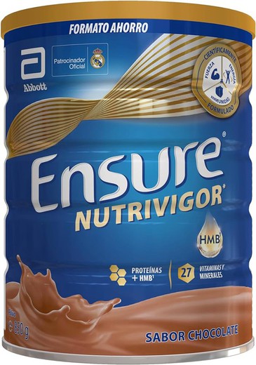 Ensure Nutrivigor chocolate lata 850gr
