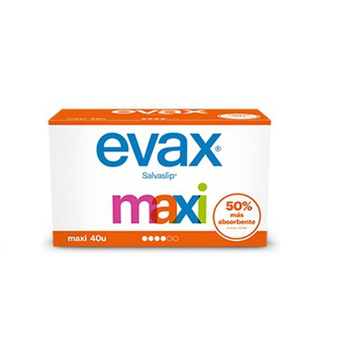 Evax Salvaslip Maxi 40uds