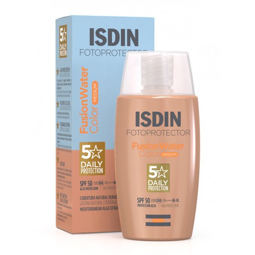 Fotoprotector Isdin Fusion Water Magic SPF50 50ml (Tonos)