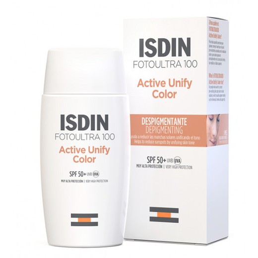 Fotoprotector Isdin Ultra 100 Active Unify Color Despigmentante