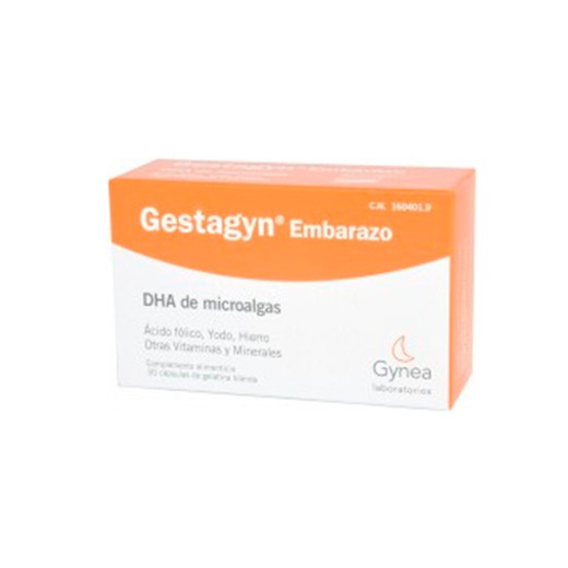 Gestagyn Embarazo Dha 30 cápsulas gelatina
