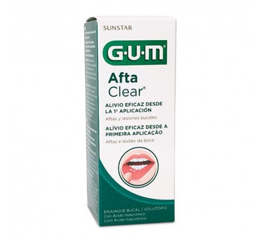 Gum AftaClear colutorio 120ml