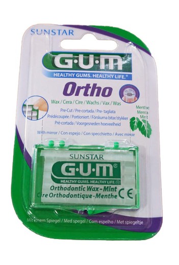 Gum Cera de Ortodoncia Mentolada