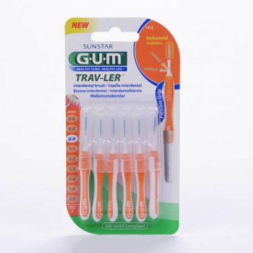 Gum Interdental Trav-Ler 0.9 Mm, Iso 2