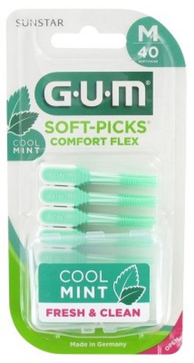 Gum Soft-Picks Comfort Flex cool mint 40 unidades