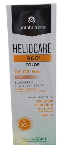 Heliocare 360º Color Beige Gel Oil-Free