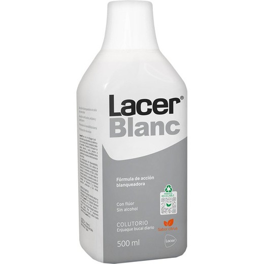 Lacer Blanc Flúor Colutorio 500ml sabor citrus