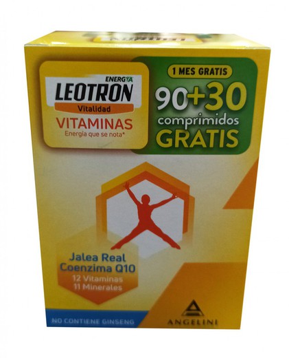 Leotron Vitaminas 90 Comp+30 Gratis