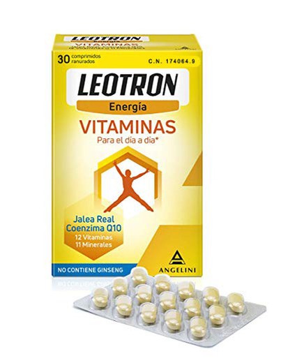 Leotron Vitaminas sin Ginseng 30comp