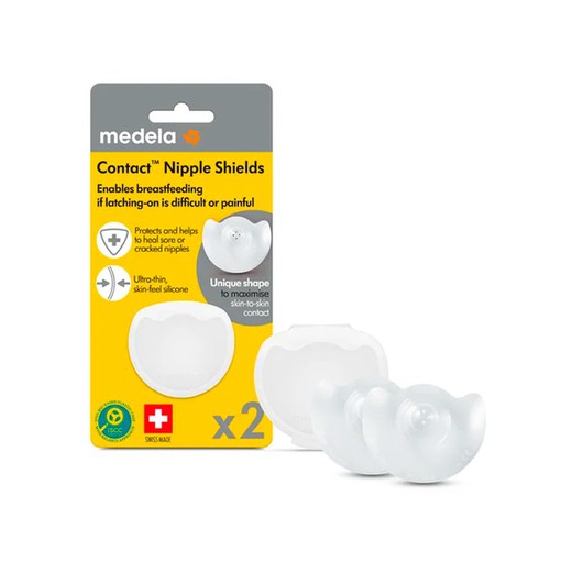 Medela Pezoneras Contact 2uds T/M C/Estuche