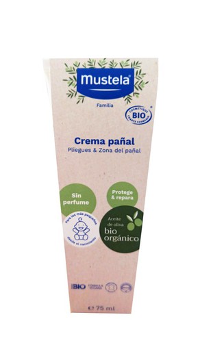 Mustela Crema del Pañal BIO 75 ml PACK Duplo