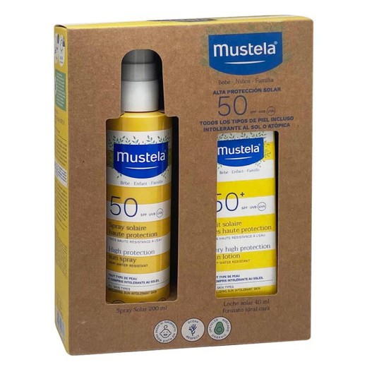 Mustela Pack Spray Solar 200ml+ Solar Cara 40ml