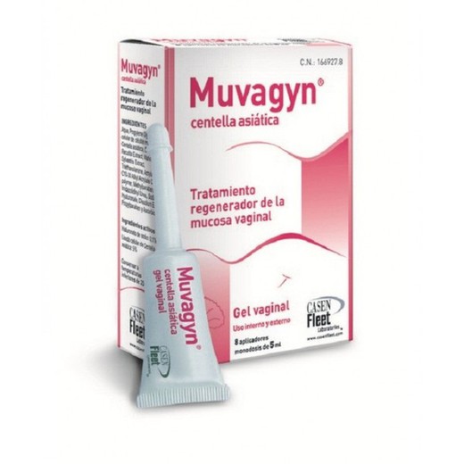 Muvagyn Centella Gel Vaginal 8 aplicadores de 5ml