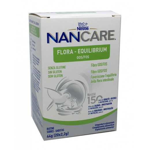 Nestle Nancare Flora Gos/Fos 20sobresx2.2gr