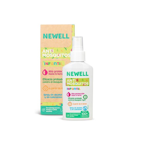 Newell Spray Antimosquitos infantil +6M 100ml