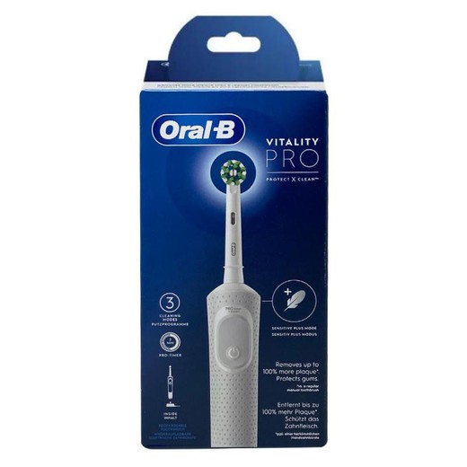 Oral B Cepillo Eléctrico Recargable Vitality PRO Blanco 1917829 Bucal ...