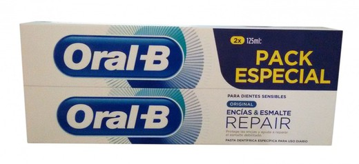 Oral-B Duplo Original  Encía & Esmalte 2X125ml