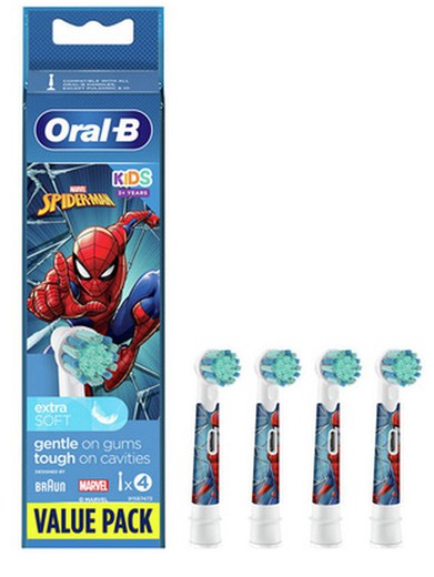 Oral-B Recambio cepillo infantil 4unidades