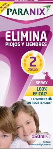 Paranix Spray 150ml elimina piojos y liendres