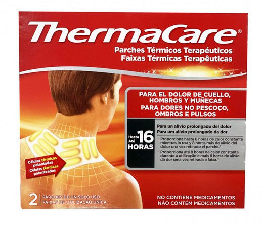 Parche Thermacare Cuello/Hombros 2ud