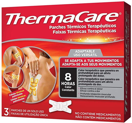 Parches Thermacare Adaptable 3ud