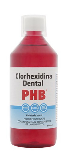 Phb colutorio clorhexidina 500ml