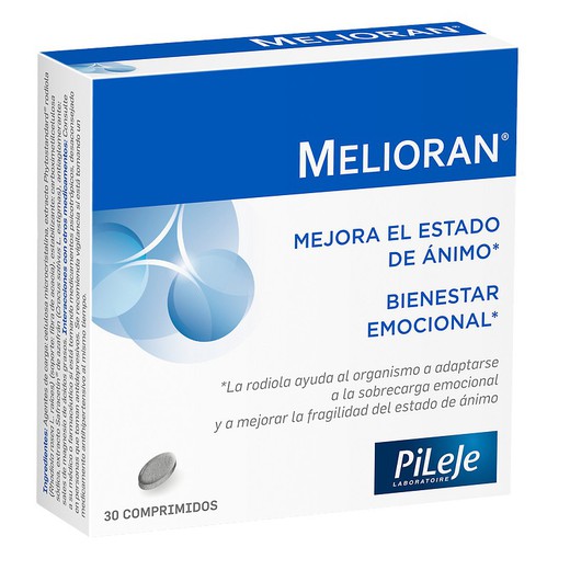 Pileje Melioran 30 comprimidos