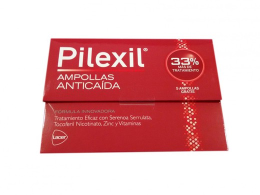 Pilexil 15 Ampollas 50ml+5 Gratis