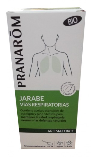 Pranarom Jarabe Vías Respiratorias 150ml