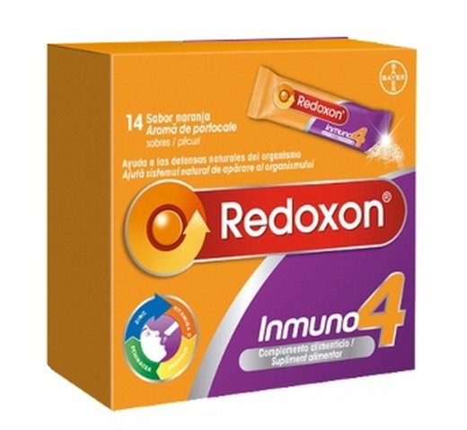 Redoxon Inmuno 4 Naranja 14 Sobres