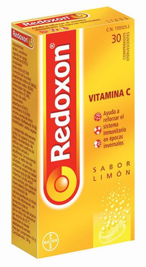 Redoxon Limon Vitamina C 1000 Mg 30 Comprimidos efervescentes